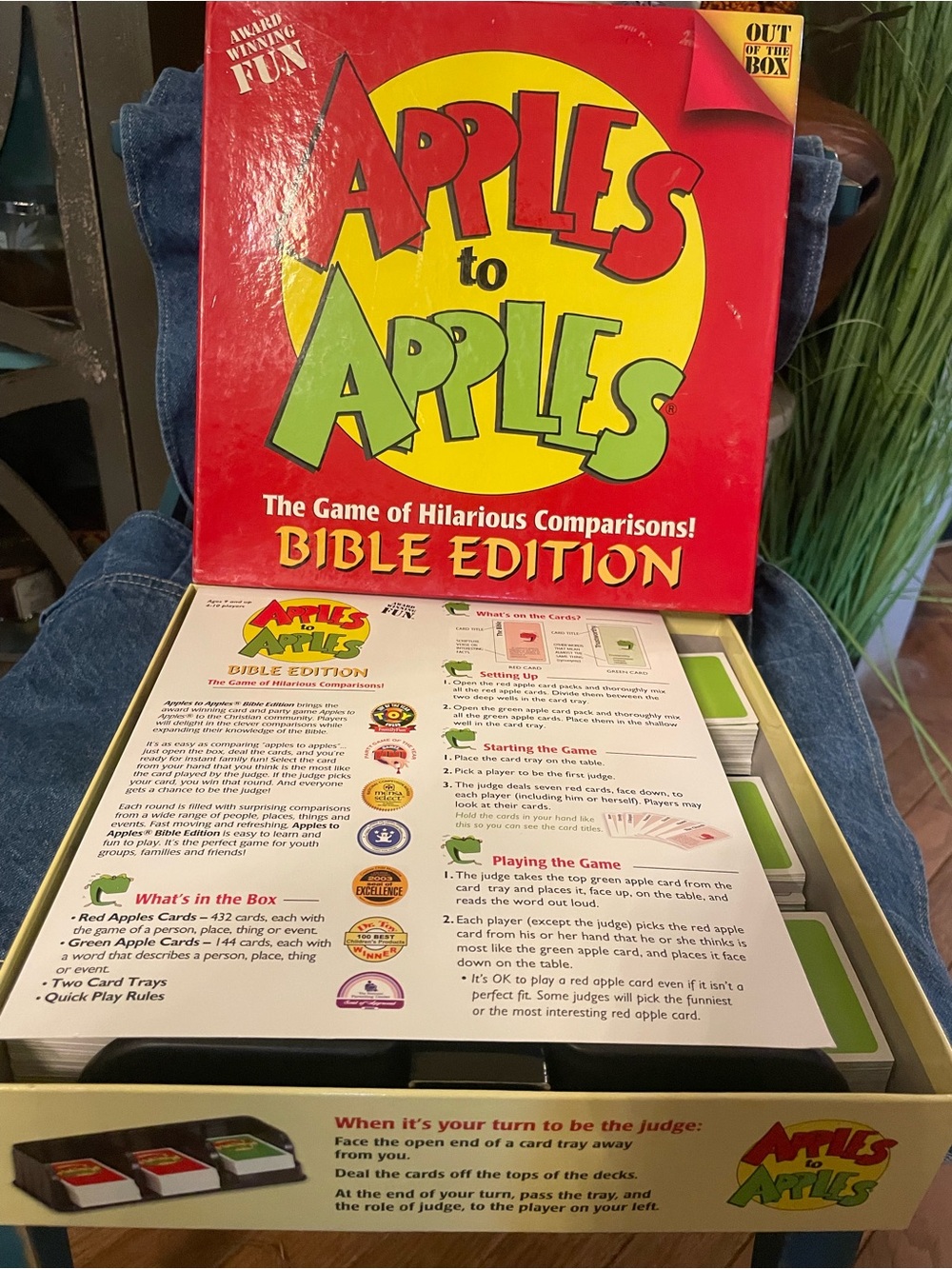Bible Edition Party Card Game - Red/Yellow Box